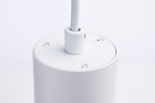 Century LED Pendant in Matte White