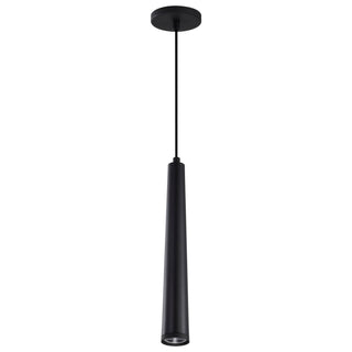 Melrose LED Pendant in Matte Black