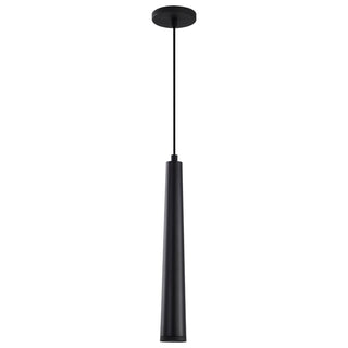Melrose LED Pendant in Matte Black
