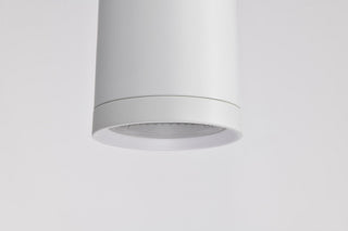 Melrose LED Pendant in Matte White