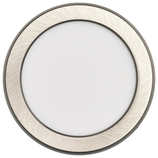 LED Flush Mount in Brushed Nickel