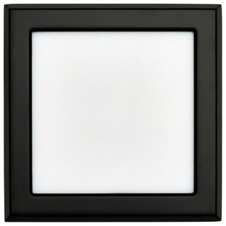 LED Flush Mount in Black
