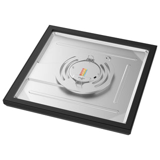 LED Flush Mount in Black