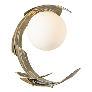 Crest Crest Table Lamp in Modern Brass