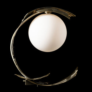 Crest Crest Table Lamp in Modern Brass
