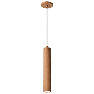 Century LED Pendant in Ash Wood