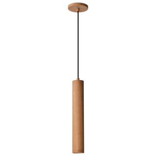 Century LED Pendant in Ash Wood