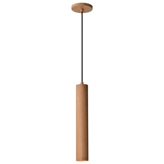 Century LED Pendant in Ash Wood