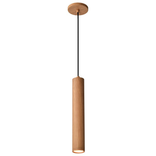 Century LED Pendant in Ash Wood