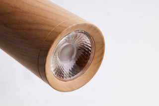 Century LED Pendant in Ash Wood