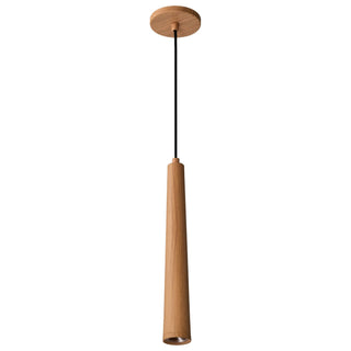 Melrose LED Pendant in Ash Wood