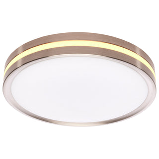 LED Flush Mount in Brushed Nickel