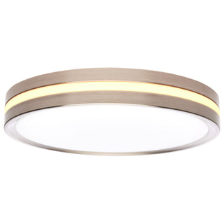 LED Flush Mount in Brushed Nickel