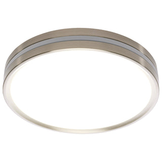 LED Flush Mount in Brushed Nickel