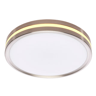 LED Flush Mount in Brushed Nickel