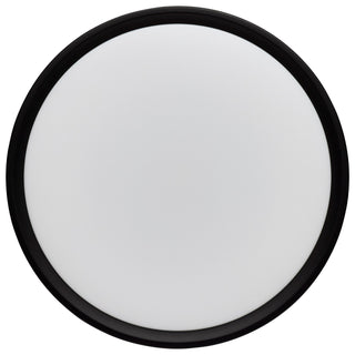 LED Flush Mount in Matte Black