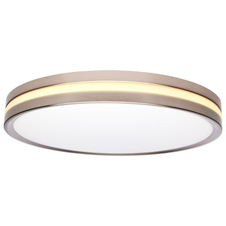 LED Flush Mount in Brushed Nickel
