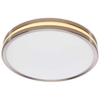 LED Flush Mount in Brushed Nickel