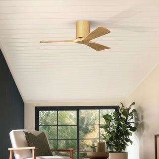 Irene-3H 42" Ceiling Fan in Light Maple Tone