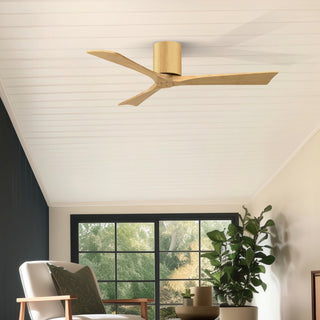 Irene-3H 52" Ceiling Fan in Light Maple Tone