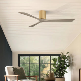 Irene-3H 60" Ceiling Fan in Light Maple Tone