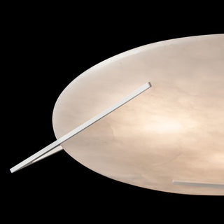 Callisto Callisto Semi-Flush in White