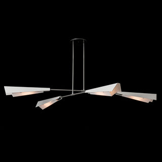 Vertex Vertex Large Pendant/Semi-Flush in Vintage Platinum