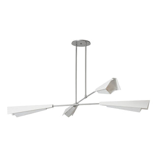 Vertex Vertex Large Pendant/Semi-Flush in Vintage Platinum