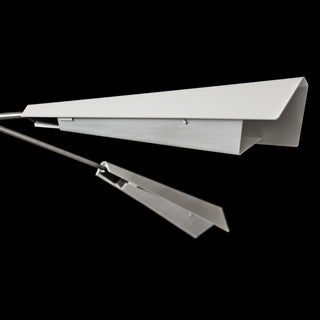 Vertex Vertex Large Pendant/Semi-Flush in Vintage Platinum