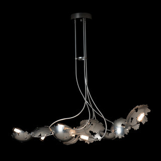 Pangea Pangea 6-Light Linear Pendant in Sterling