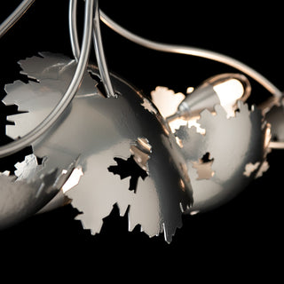 Pangea Pangea 6-Light Linear Pendant in Sterling