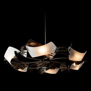 Crest Crest 6-Light Circular Pendant in Dark Smoke