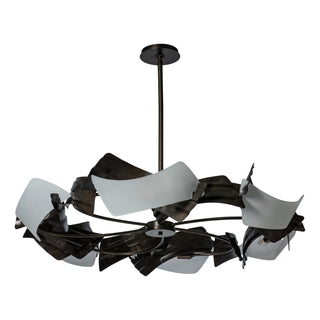 Crest Crest 6-Light Circular Pendant in Dark Smoke