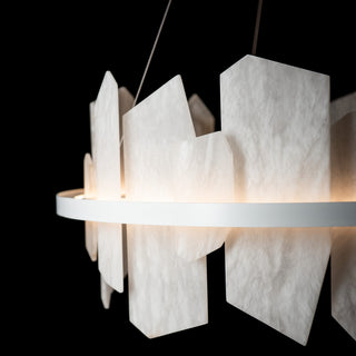 Volterra Volterra Circular LED Pendant in White