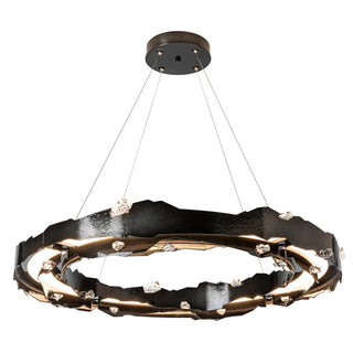 Trove Trove LED Circular Pendant in Ink