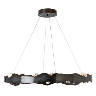 Trove Trove LED Circular Pendant in Ink
