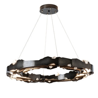 Trove Trove LED Circular Pendant in Ink