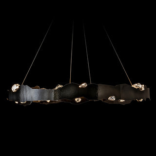 Trove Trove LED Circular Pendant in Ink