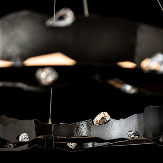 Trove Trove LED Circular Pendant in Ink