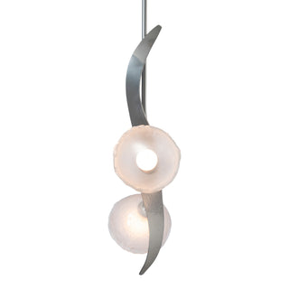 Mika Mika 2-Light Pendant in Sterling