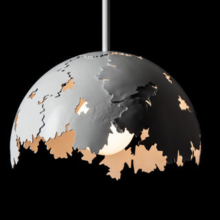 Pangea Pangea 1-Light Pendant in White