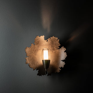 Pangea Pangea 1-Light Sconce in Dark Smoke