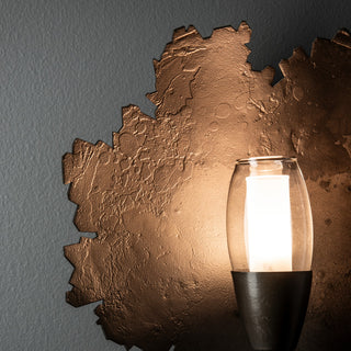 Pangea Pangea 1-Light Sconce in Dark Smoke