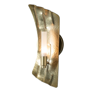 Crest Crest 1-Light Sconce in Modern Brass