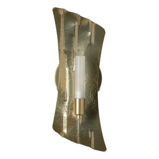 Crest Crest 1-Light Sconce in Modern Brass