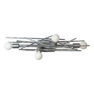 Brindille Brindille 4-Light Large Sconce/Semi-Flush in Sterling