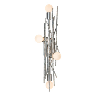 Brindille Brindille 4-Light Large Sconce/Semi-Flush in Sterling