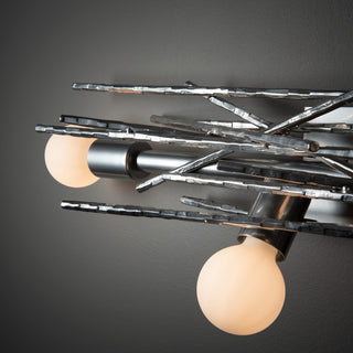 Brindille Brindille 4-Light Large Sconce/Semi-Flush in Sterling