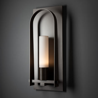 Triomphe Triomphe Large Outdoor Sconce in Coastal Dark Smoke