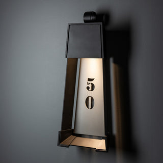 Revere Revere Medium Outdoor Sconce in Coastal Black